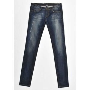 Alexander McQueen Slim Straight Jeans Distressed
